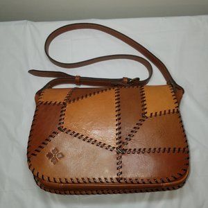 PATRICIA NASH SADDLE CROSSBODY HAND BAG